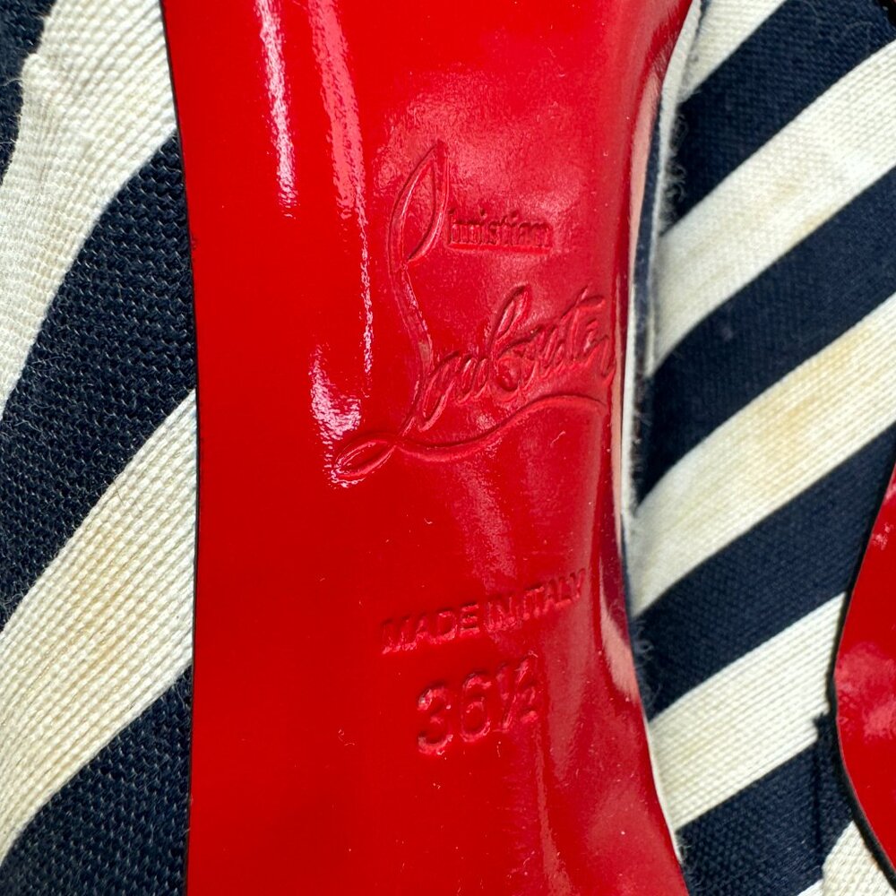 🌷❤️‍🔥FINAL SALE 🔥 NO OFFERS🌷💥Christian Louboutin Just Soon Heels 36.5 - Picture 11 of 12